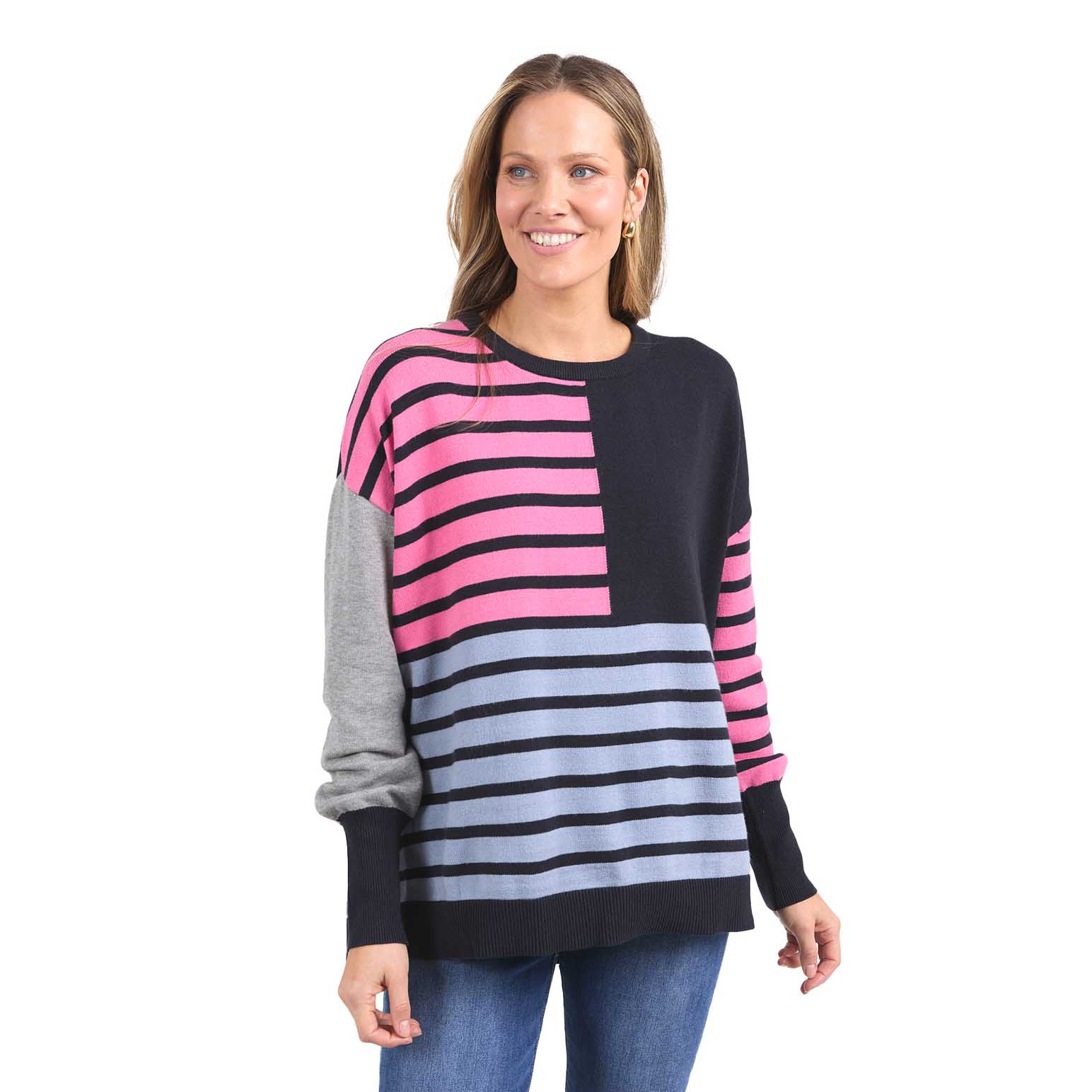 ELM Effie Mixed Knit Jersey